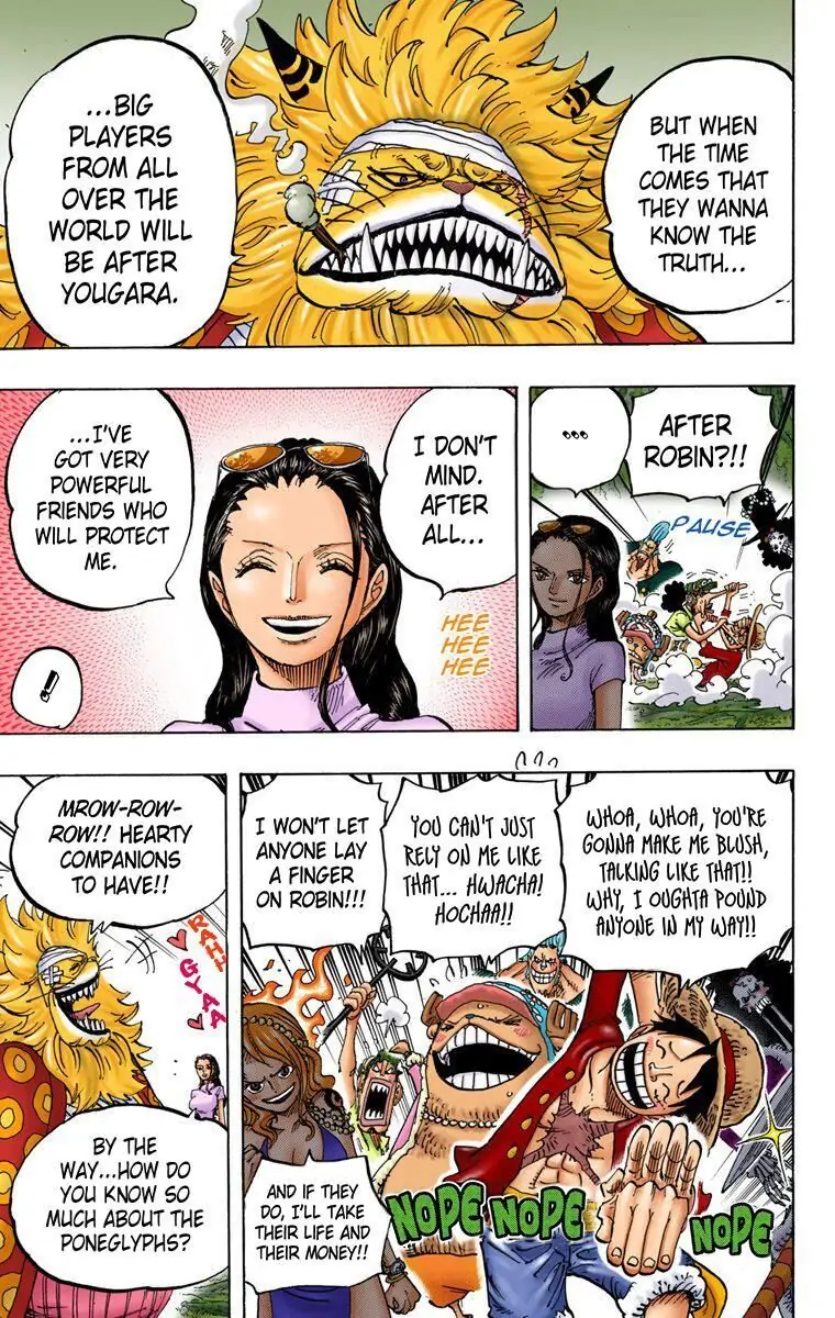 One Piece Digital Colored Chapter 818 image 09